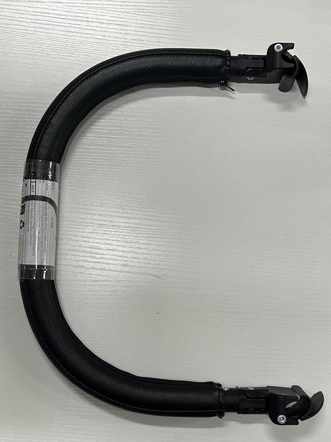 Baby Stroller Bumper Bar,Armrest, Handle, Crossbar Accessories for BBZ YoYo and Yoyo+,Black PU Leather