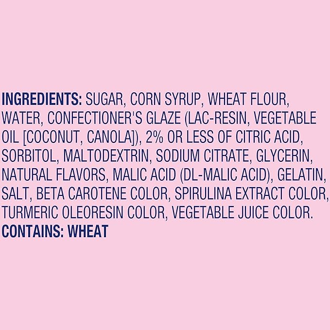 SweeTARTS Rope Bites Candy, Mixed Fruit, 8 Ounce Resealable Bag (Pack of 3)