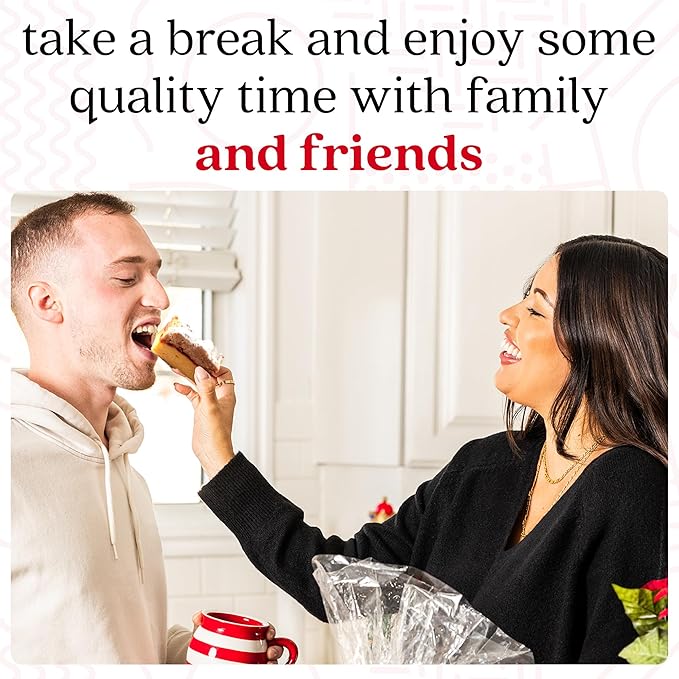 David's Cookies Assorted Fresh Baked Cookies & Crumb Cake Tin - 1Lb Assorted Cookies + 8 Individually Wrapped Crumb Cakes With Raspberry & Original Butter Flavors – Delicious Gourmet Food Gift For All