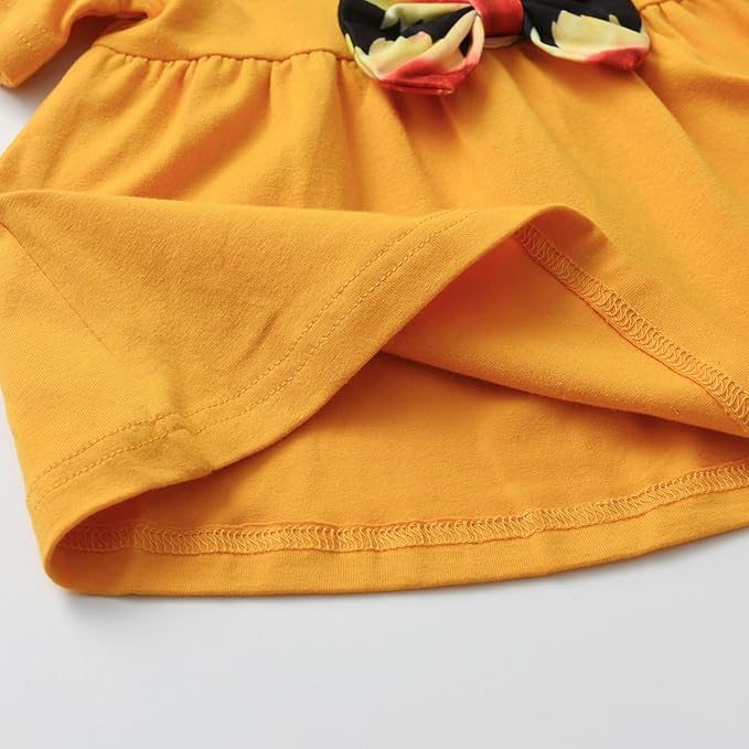 3PCS Baby Girl Clothes Ruffle Floral Shirt Tops Pants Headband Outfit Sets