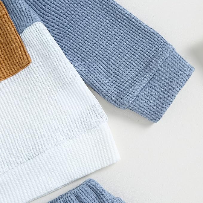 CIYCUIT Toddler Baby Boy Clothes Long Sleeve Sweatshirt Pants Set Fall Winter Outfits