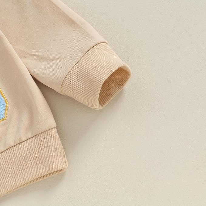 Twopumpkin Baby Toddler Girl Boy Sweatshirt/Romper Long Sleeve Sister Brother Matching Outfit Newborn Clothes