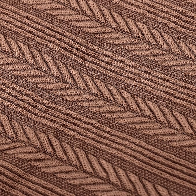 Newborn Receiving Blanket with Bow Hat Mittens Wooden Card Set Wheat-Pattern Newborns Toddler Baby Boy Girl Nursery Swaddle Wrap