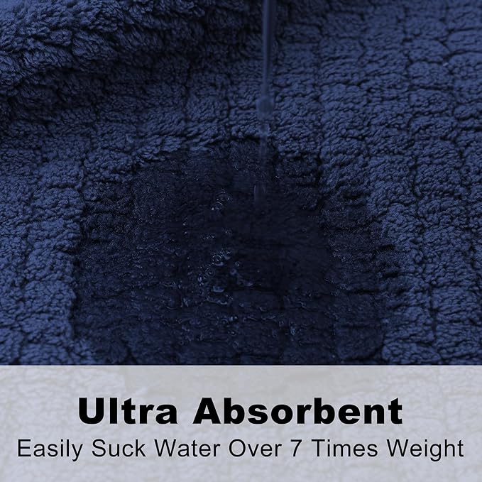 Hooded Bathrobes for Women, Soft Long Towel Robes for Women - Quick Dry yet Warm