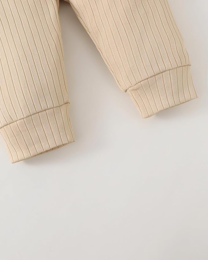 SUNNY PIGGY Baby Boy Clothes Newborn Infant Boys Outfits Romper Hat Pants 3PC Set 0-3 3-6 6-12 12-18 Month Clothing Gift