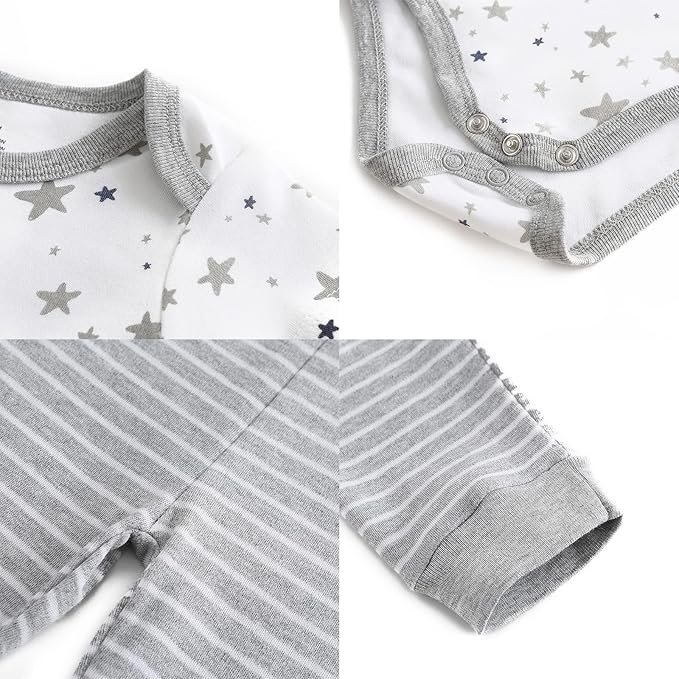 Newborn Layette Gift Set 27-Piece Baby Girl Clothes Bodysuits, Pants Essentials and Accessories 0-12Months