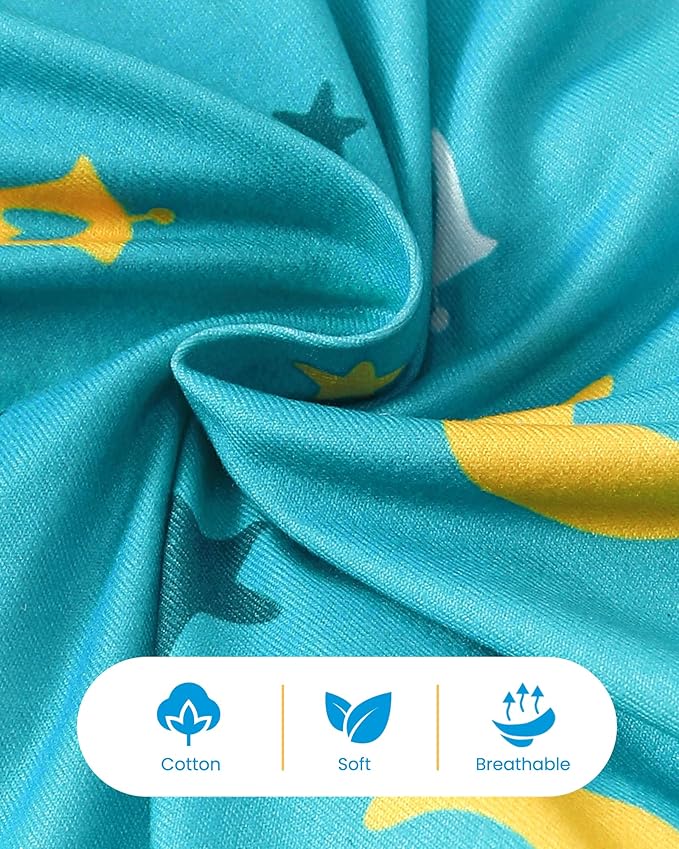 NZRVAWS Newborn Baby Boy Girl Clothes Unisex Infant Romper Pants Set Hat 4-Pack Outfits 0-12 Months 16 Pieces Toddler