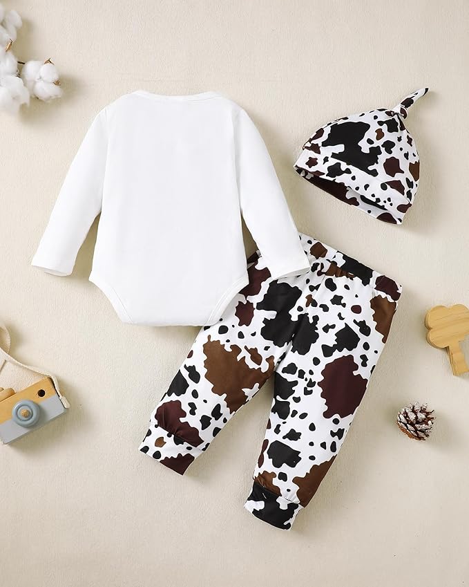 NZRVAWS Newborn Baby Boy Clothes Outfits Letter Prined Romper Pants Set Infant Baby Boy Clothing 0 3 6 9 12 18 Months