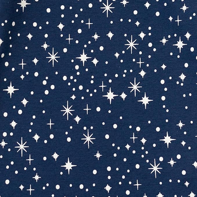 HonestBaby Baby Sleep N' Play One-Piece Zip-Front Footed Organic Cotton Pajama Sleeper