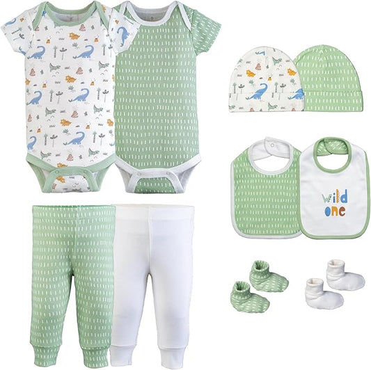 Baby Girl Clothes – 100% Cotton, Soft & Breathable Newborn Essentials and Gifts, Fits 3 to 6 Months