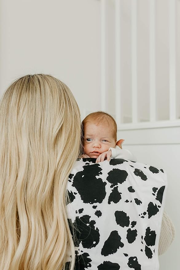 Copper Pearl Premium Baby Burp Cloths - 3-Pack Large Cotton Burp Cloths, Extra Soft Spit Up Rags with 3 Absorbent Layers, Perfect for Baby Boy and Baby Girl Gifts (21" x 10" Size, Jo Set)