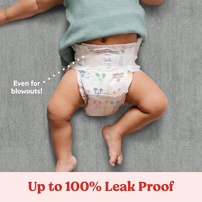 Huggies Size 7 Diapers, Snug & Dry Baby Diapers, Size 7 (41+ lbs), 80 Count, Packaging May Vary