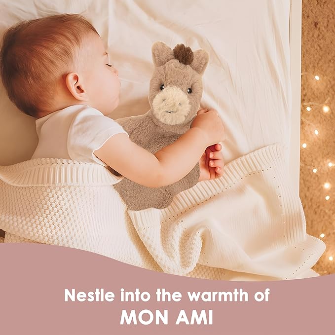 MON AMI Penny The Pony Plush Lovey for Babies – 15” | Security Blanket for Newborns