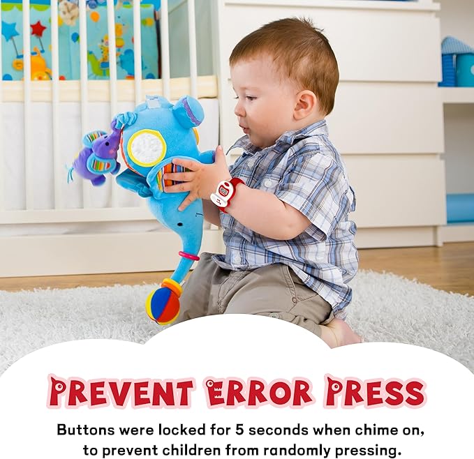 Kids Watch Potty Training Watches for Boys and Girls, Potty Timer Toilet Shape and LED Colorful Lights, Music Reminds Kids It's Time to Go to The Bathroom, Fun Gift for Moms and Toddlers