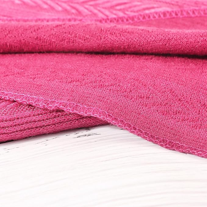 Newborn Receiving Blanket with Bow Hat Mittens Wooden Card Set Wheat-Pattern Newborns Toddler Baby Boy Girl Nursery Swaddle Wrap