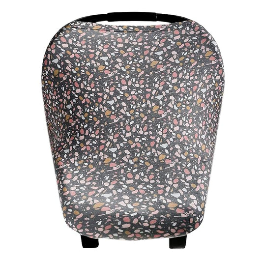 Gemini Multi-Use Cover: Car Seat, Nursing & Stroller Cover - Stretchy Fabric, All-Season, Stylish Designs