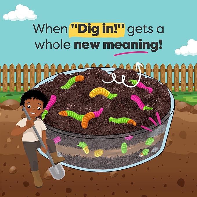 BAKETIVITY Dirt Pie Kids Baking Kit | Delicious Chocolate Cake Kids Baking Set for Girls & Boys | Baking Set for Kids with Pre-Measured Ingredients | Perfect Family Gifts for Cooking Lovers Ages 6-12