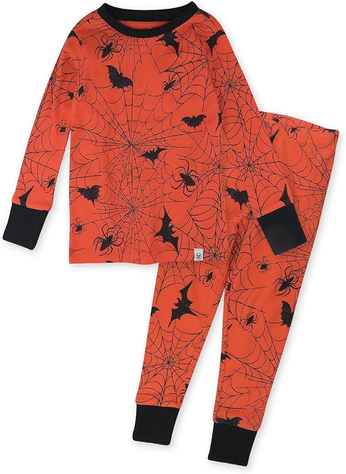 HonestBaby Classics 2-Piece Pajamas Sleepwear Pjs 100% Organic Cotton for Baby, Toddler, Kids