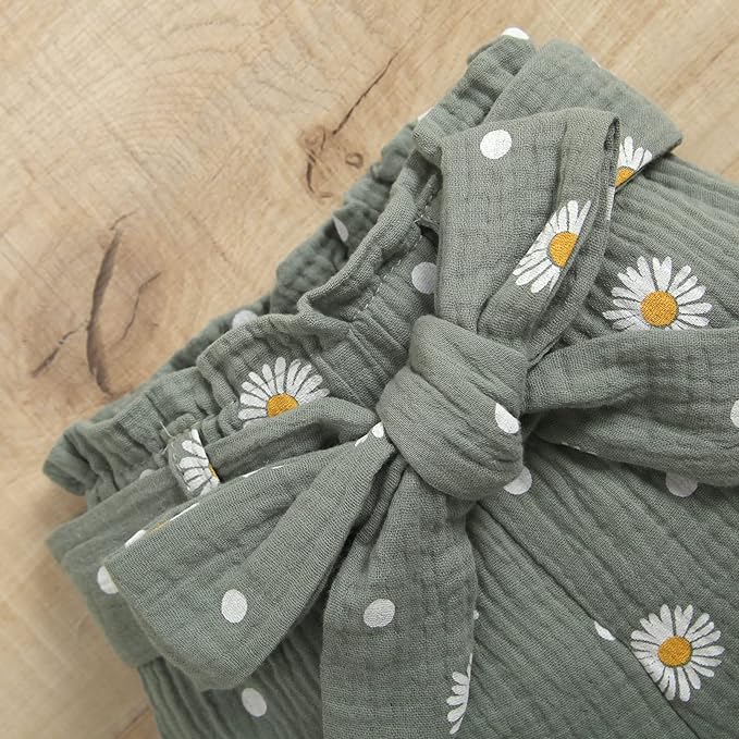 Mubineo Baby Girl Clothes Outfits Cute Flower Romper Daisy Pant Fall Winter Newborn Outfit Sets