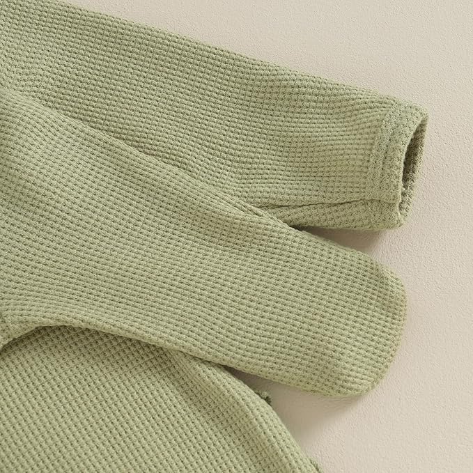 Newborn Girl Clothes Baby Girl Coming Home Outfit Zipper One-piece Outfits Ruffle Footie Bodysuit Jumpsuit Headband