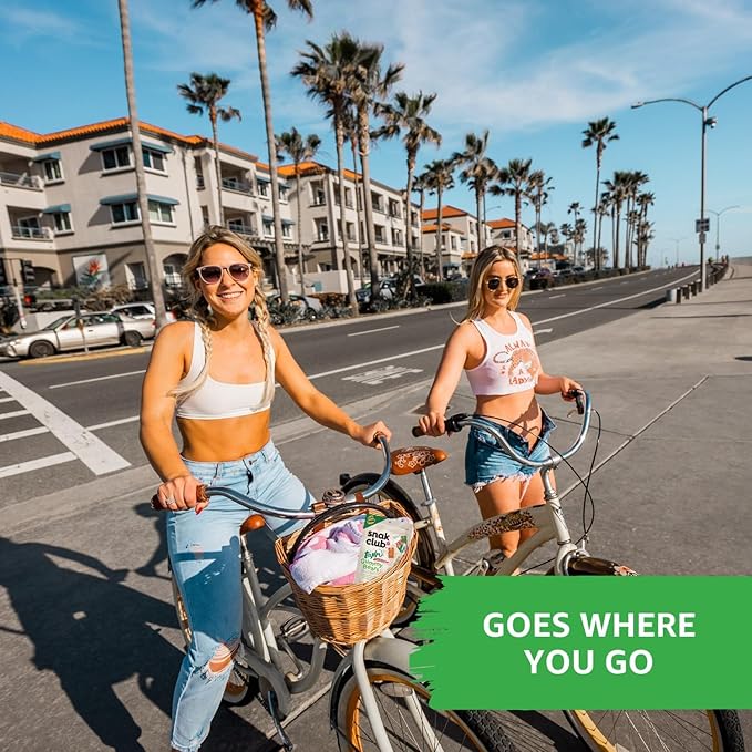 Snak Club Gummy Bears, Tajin Chili & Lime Sweet and Spicy Gummy Candy, Mild in Heat Bold in Flavor, Low-Fat, Vegan, Gluten-Free Snack, 9 oz Large Resealable Bag (Pack of 2)