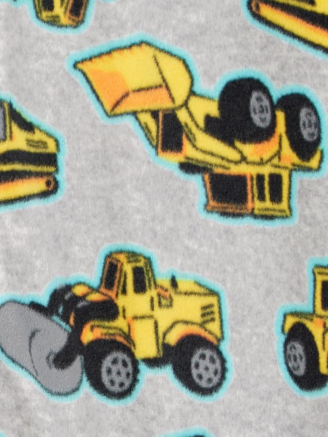 Simple Joys by Carter's Toddlers and Baby Boys' Loose-Fit Flame Resistant Fleece Footed Pajamas, Pack of 3