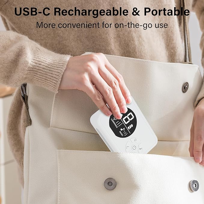 Nasal Aspirator for Baby, Nose Sucker with 9 Suction Levels, Electric Snot Sucker, 3 Levels Night Light & Nursery Rhyme Soothing Function, Food-Grade Silicone Tips