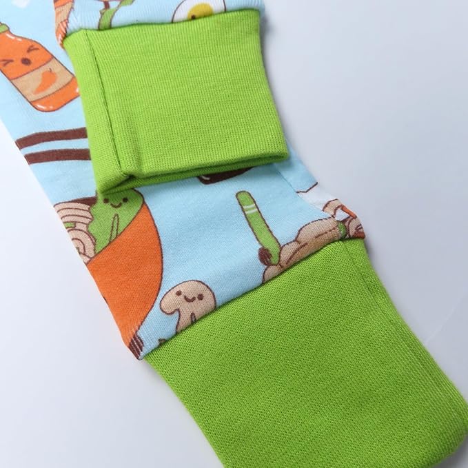 HonestBaby 2-Piece Pajamas Sleepwear Pjs 100% Organic Cotton for Baby, Toddler, Kids, Boy