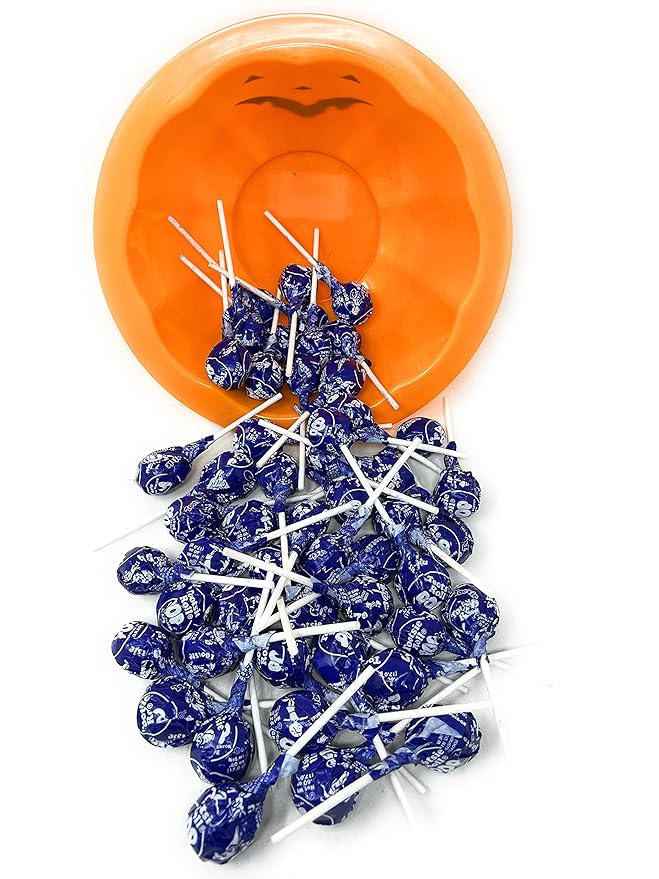 Purple Grape Tootsie Pops Bulk Candy 50+ Count Lollipops Suckers Variety Value Pack Aprox. 2.25 lbs (36 Oz)