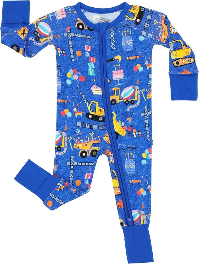 Little Sleepies Pajamas for Baby Boys & Girls, Viscose from Bamboo Baby Pajamas, Preemie & Newborn Sleepers, 2-Way Zipper PJs