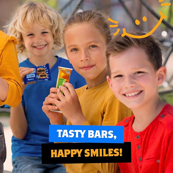 Granola Bars Bulk Variety Pack - Healthy Granola Bars Variety Snack Box for Office Snacks & Healthy Breakfast Bars - Snacks Variety Pack for Adults and Kids (60 Count)