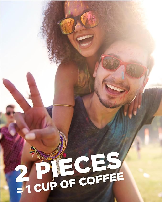 Kopiko Focus Coffee Candy – Have 80mg Caffeine per 2 Pieces for Energy & Mental Focus – Sugar-Free Hard Candy with Real Indonesian Coffee Extract (6 Pack w/4 Candies Each)