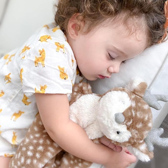 MON AMI Fiona The Fawn Plush Security Blankie for Babies – 13”, Plush Stuffed Animal Security Blanket, Baby Snuggle Toy, Unisex Newborn
