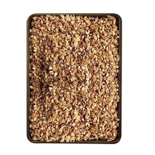 Grandy Organics Vanilla Cinnamon Granola, 10 Pound Bulk Bag, Certified Organic, Gluten Free, Non-GMO, Kosher, Plant Based Protein Granola