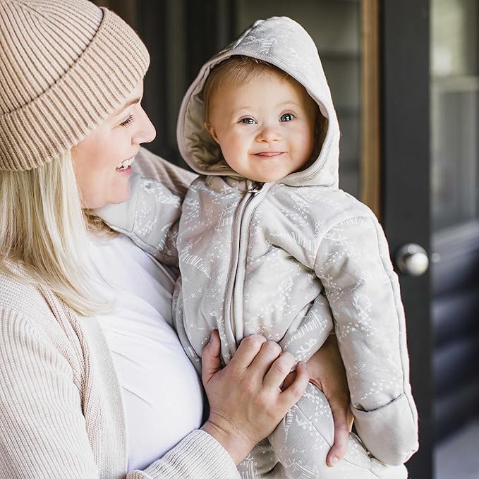 Burt's Bees Baby Boys' 100% Organic One-Piece Long Sleeve Coverall