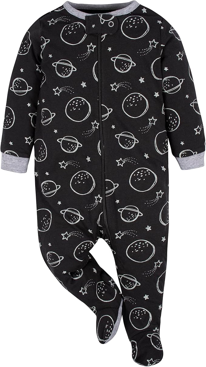 Gerber Baby Boys 4 Pack Sleep 'N Play Footie