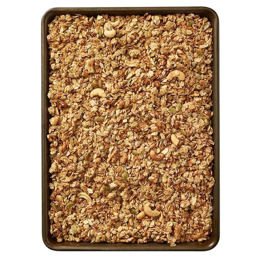 Grandy Organics 10lb Bulk Bag Organic Granola - Classic Granola with Organic Oats, Pumpkin Seeds, Walnuts & Cashews - Low Sugar, Dairy Free, High Protein, Non-GMO & Kosher