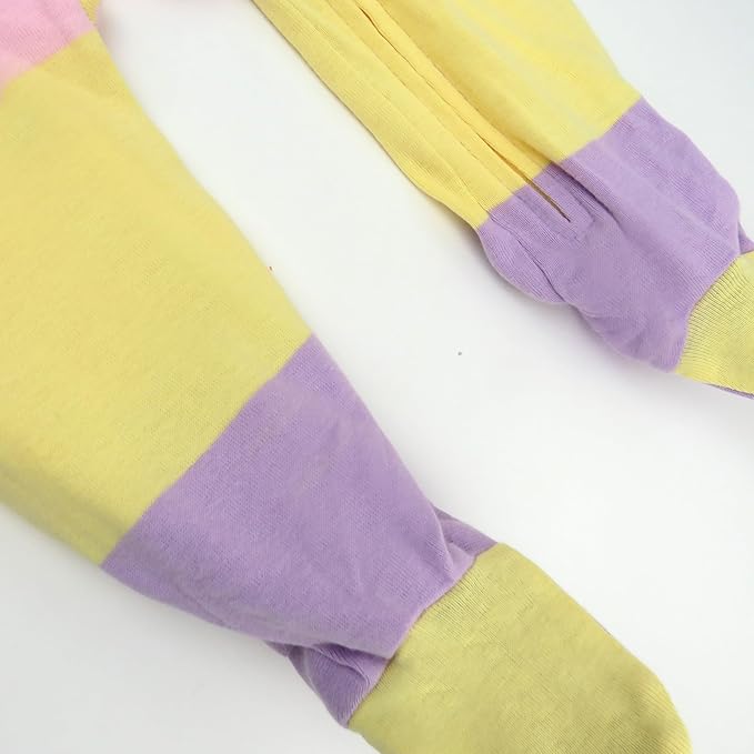 HonestBaby Baby Celebration Sleep & Play Footed One-Piece Pajama Sleeper 100% Organic Cotton