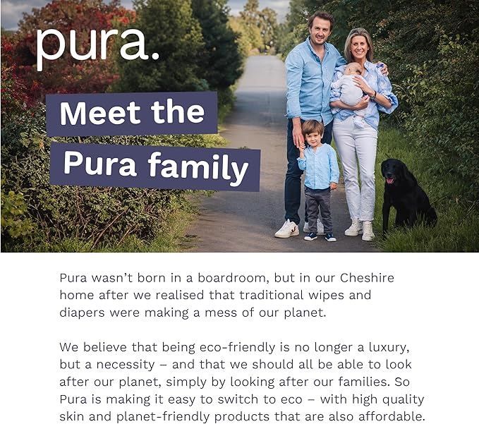 Pura Hypoallergenic Diapers, Size 1 (4-11 lbs), Newborn, Totally Chlorine Free, Wetness Indicator, Suitable for Sensitive Skin, Soft Organic Cotton Comfort, Overnight, 1 Pack of 32 Baby Diapers