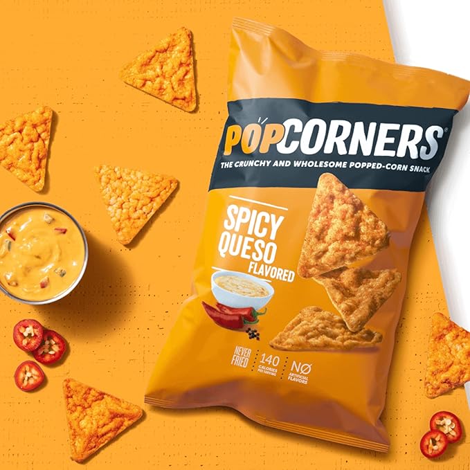 PopCorners Popped Corn Snacks, Sampler Pack, 1 Ounce (Pack of 20) (Assortment May Vary)