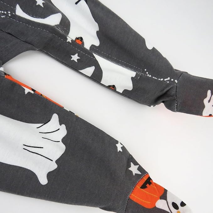 HonestBaby Baby Celebration Sleep & Play Footed One-Piece Pajama Sleeper 100% Organic Cotton