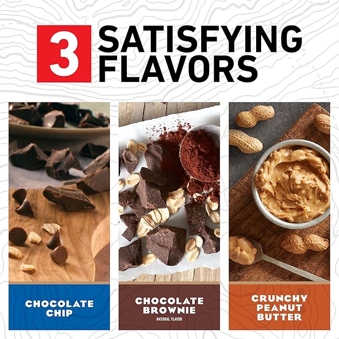 CLIF BAR - Variety Pack - 3 Flavors - Made with Organic Oats - Energy Bars - Non-GMO - Plant Based Protein Bars (30 Pack)