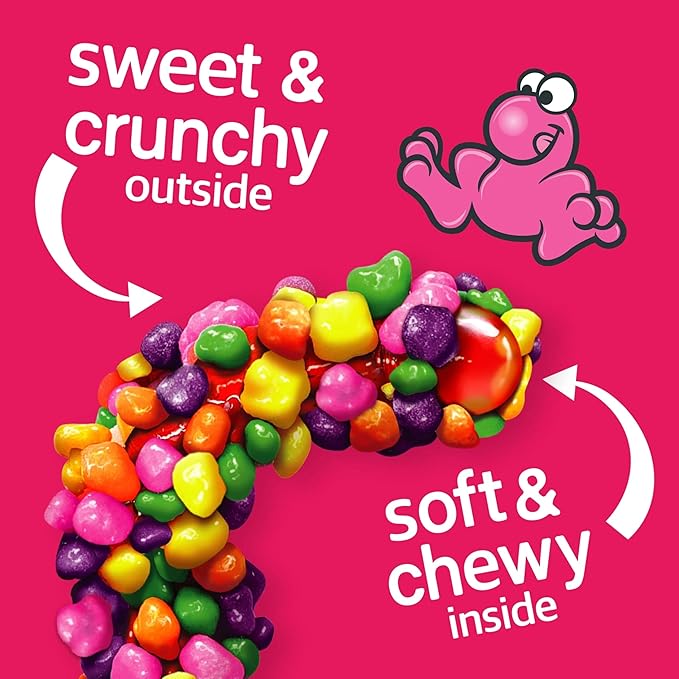 NERDS Rope, Candy, Variety Box, Rainbow & Very Berry, 0.92oz (16 ct)