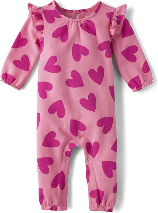 The Children's Place baby-girls And Newborn Long Sleeve Romper