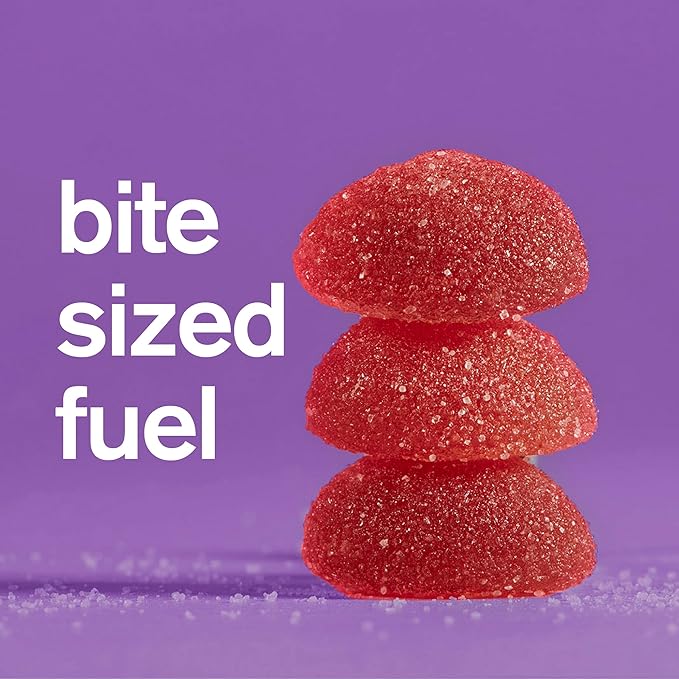 Skratch Labs Energy Chews | Gummies for Running, Cycling, and Sports Performance | Gel Alternative | Grape (10 Pack) | Gluten Free, Vegan