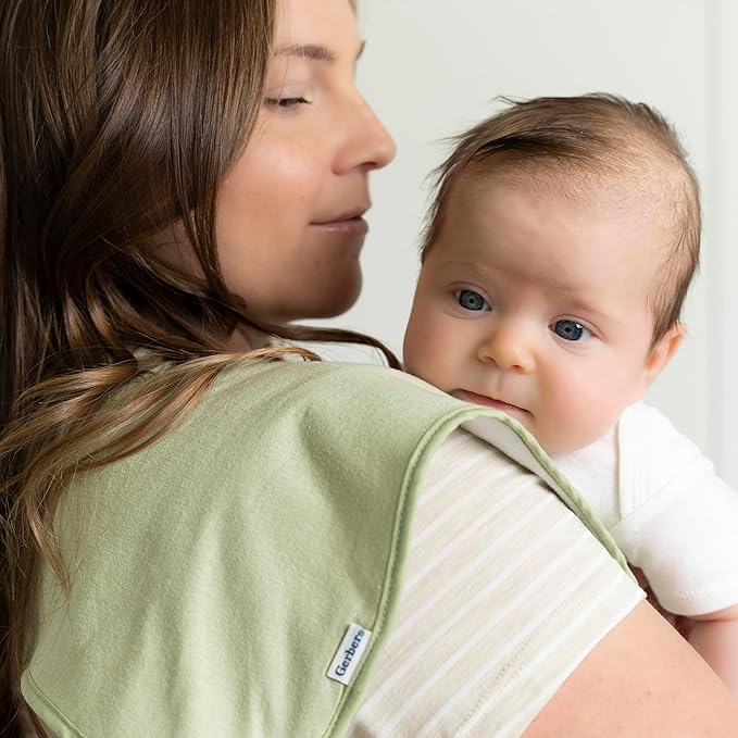 Gerber Baby Unisex Burp Cloths 60-Pack, Pink Blue, Size 10.5" x 21"