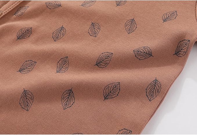 Unisex Baby Boy Girl Footies Rompers Cotton Long Sleeve 3 Pack Infant Jumpsuits 0-12Months Babies' Outfits