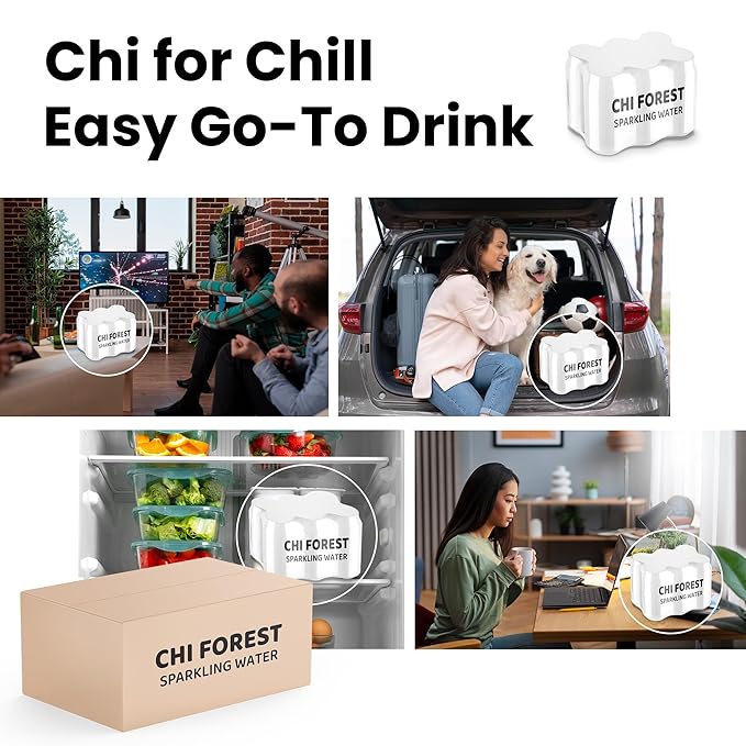 CHI FOREST Lychee Fizzy Sparkling Water (11.15 oz* 24)