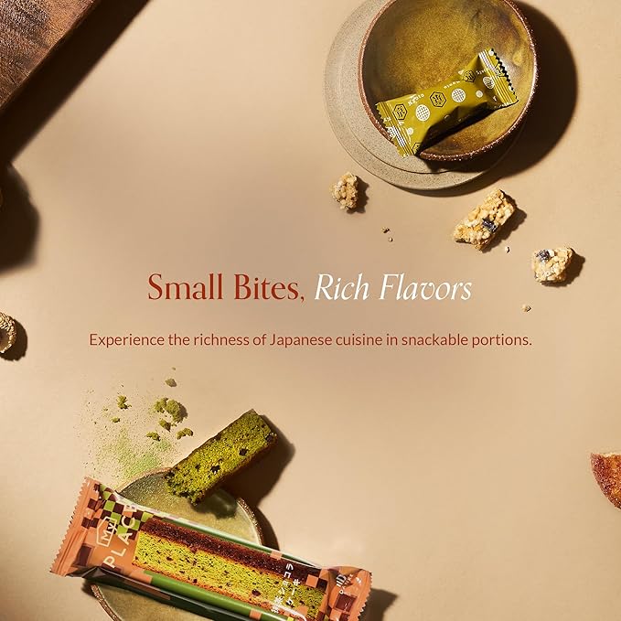 Bokksu Seasons of Japan Snack Box - 1-Piece Tea + 22-Piece Snacks from Japan - Authentic Japanese Food Box with Cookies, Chips, Mochi, Crackers, Tea, and More