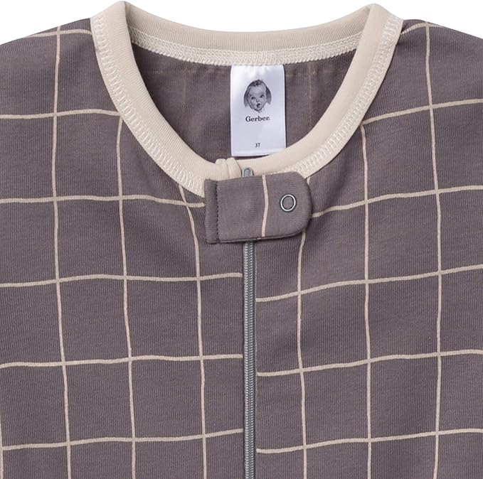 Gerber Unisex-Baby 4-Pack Footed Pajamas